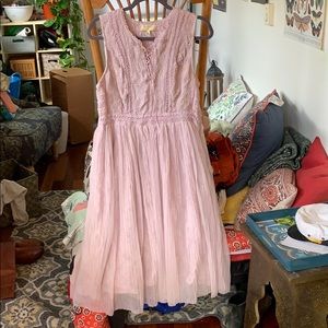 Lilac Moulinette Soeurs Dress (Anthropologie)